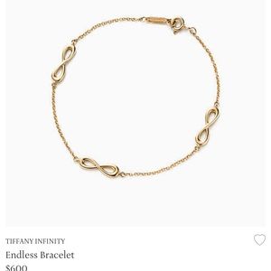 Tiffany’s endless bracelet